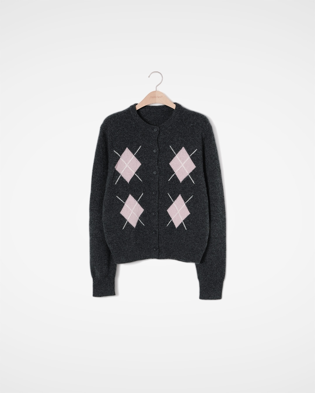 Diamond Motif Cardigan 제품 사진 6