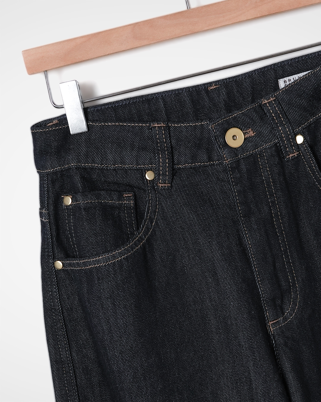 Wide Leg Dark Denim Jeans 제품 사진 2