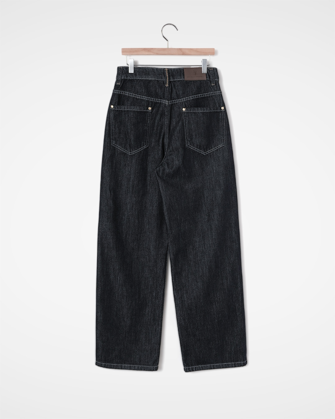 Wide Leg Dark Denim Jeans 제품 사진 5