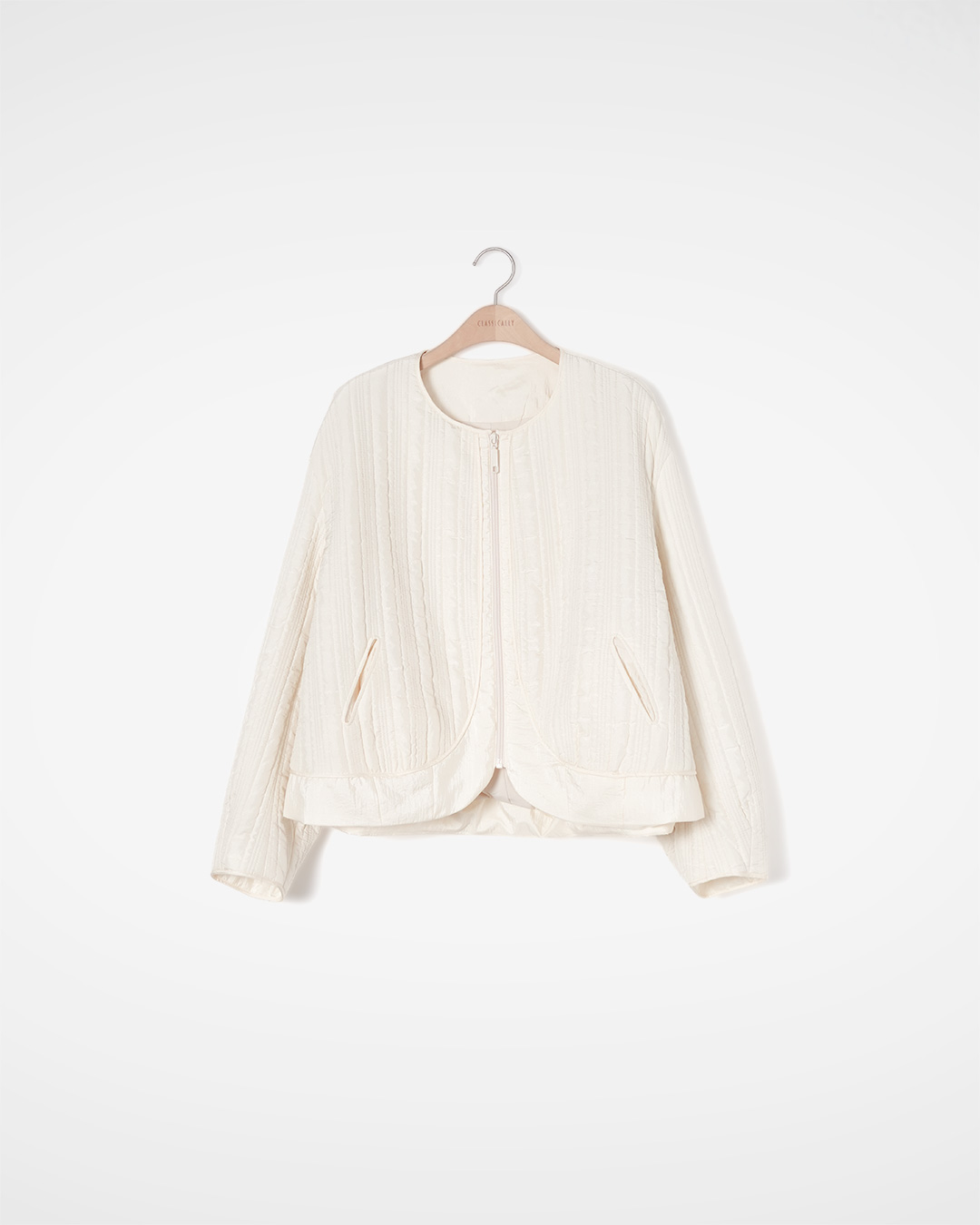 Vertical Quilted Zip Jacket 제품 사진 6