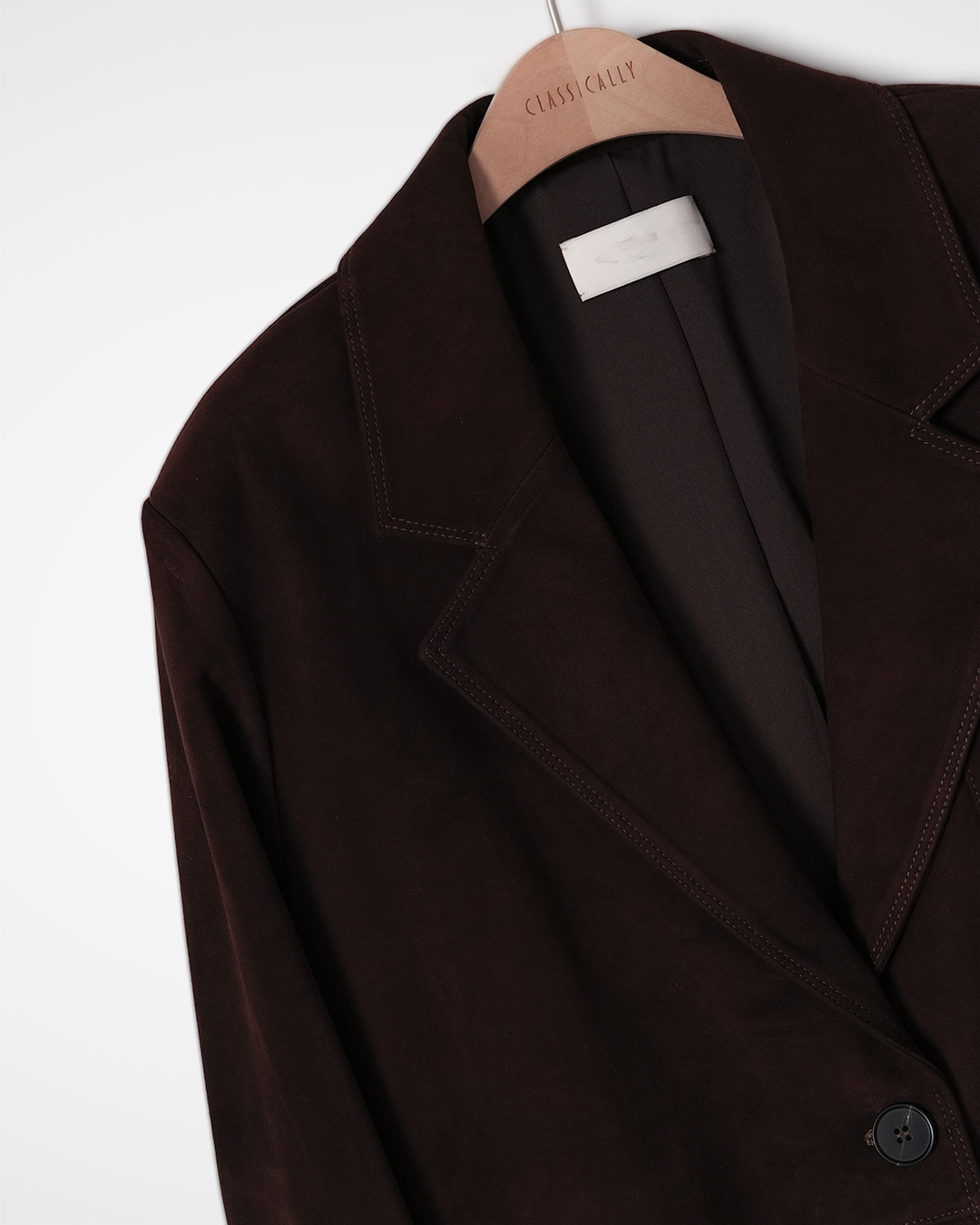Lambskin Suede Blazer 상품 사진