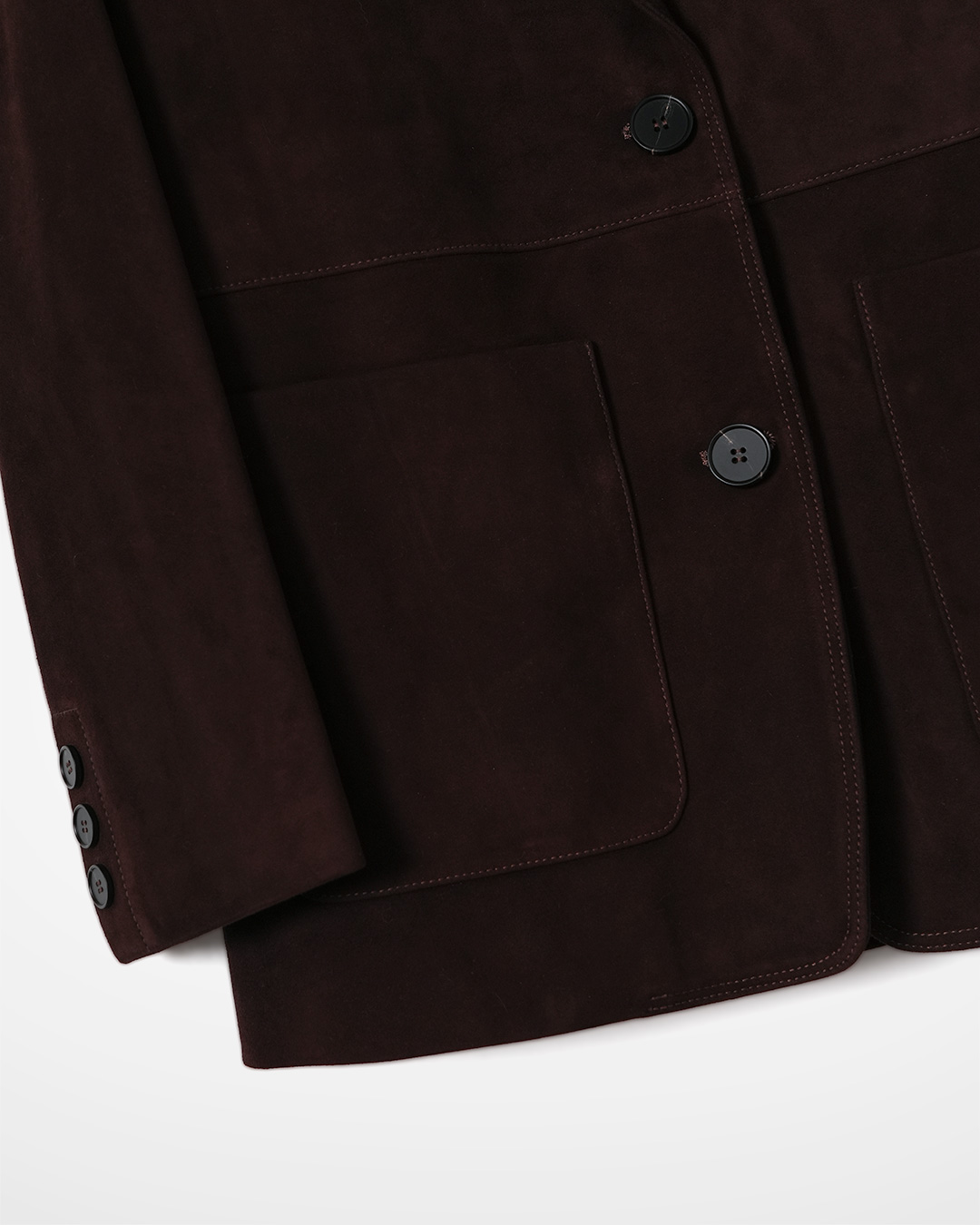 Lambskin Suede Blazer 상품 사진