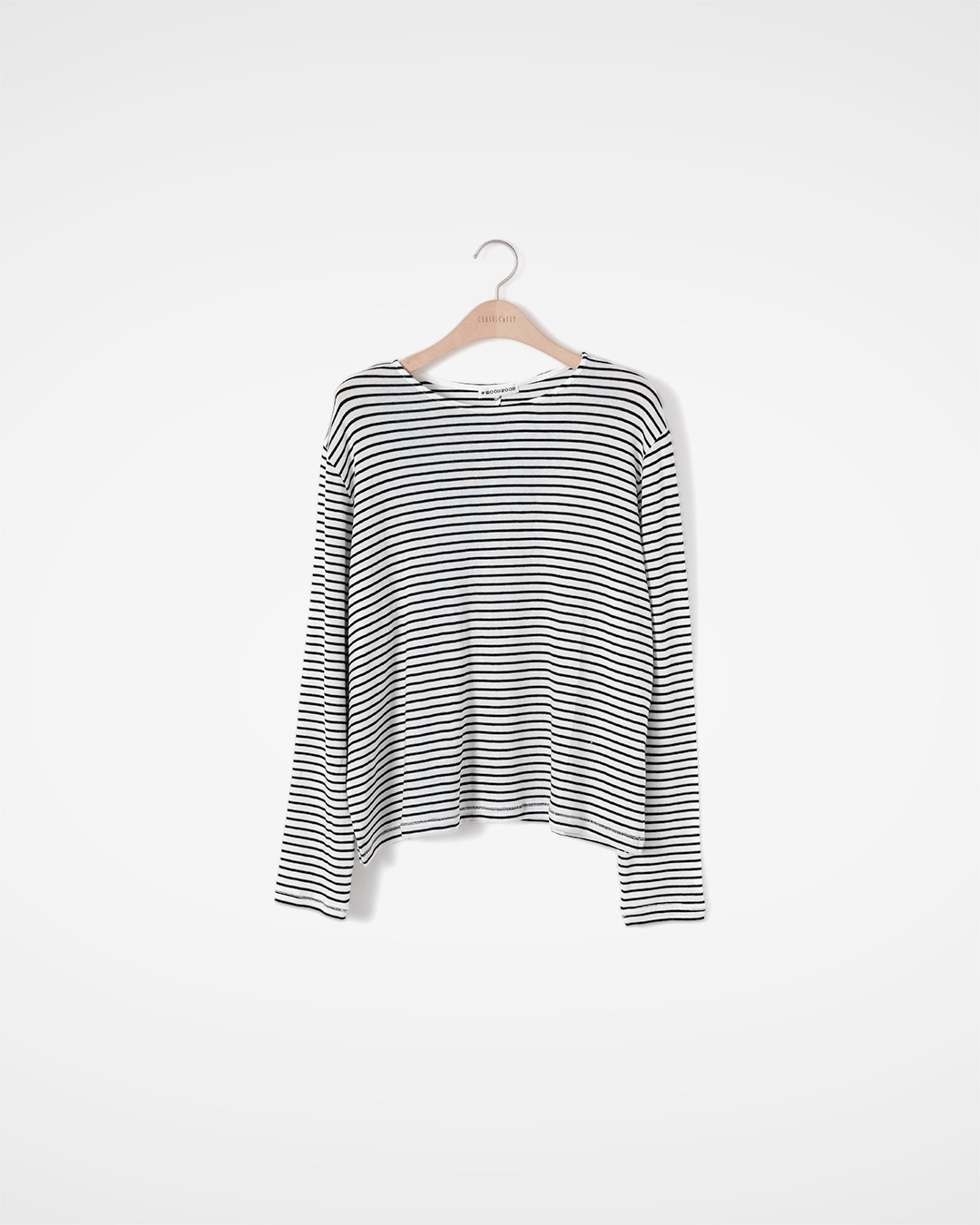 Tencel Wool Stripe Tee 상품 사진