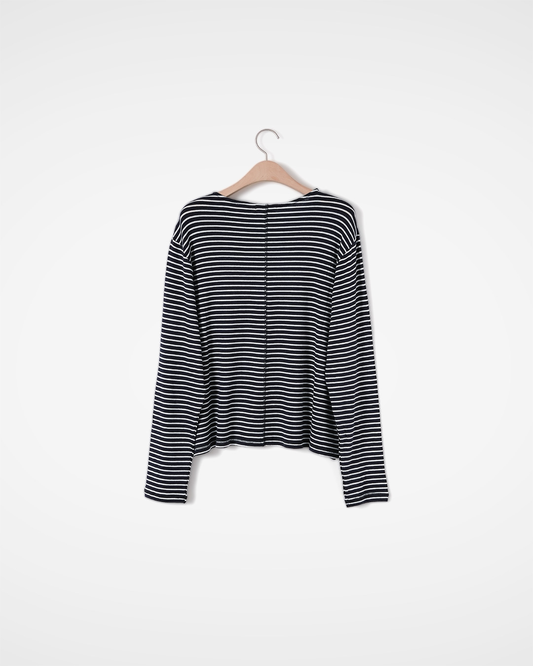 Tencel Wool Stripe Tee 상품 사진
