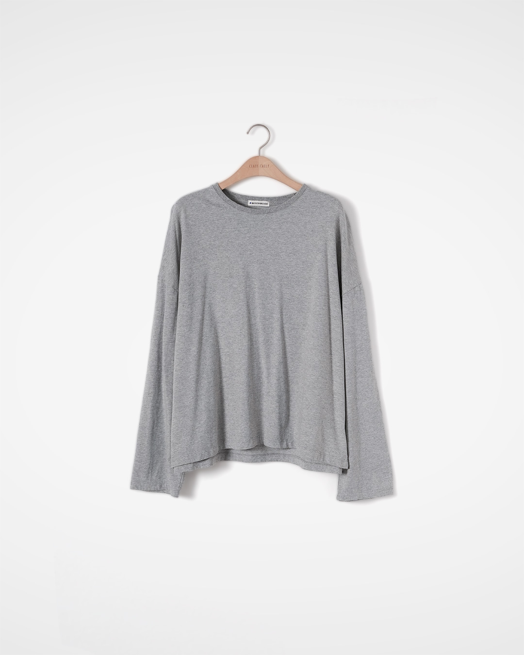 Cotton Relaxed Long Sleeve Tee 상품 사진