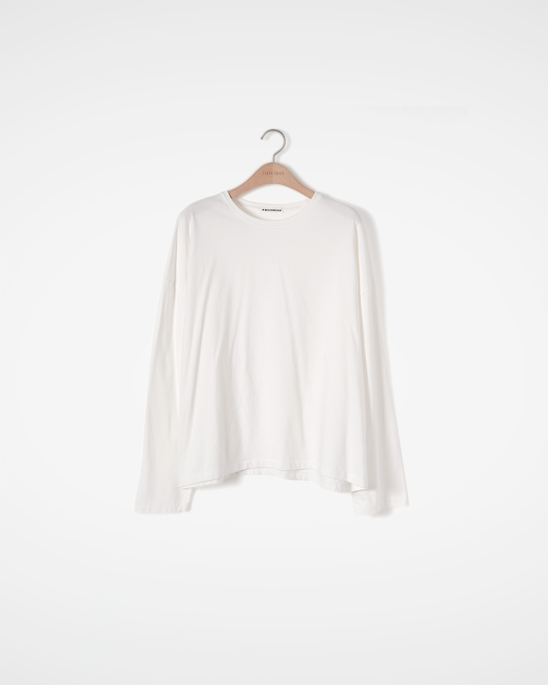 Cotton Relaxed Long Sleeve Tee 상품 사진