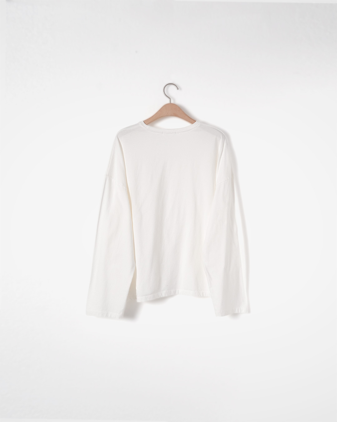 Cotton Relaxed Long Sleeve Tee 상품 사진