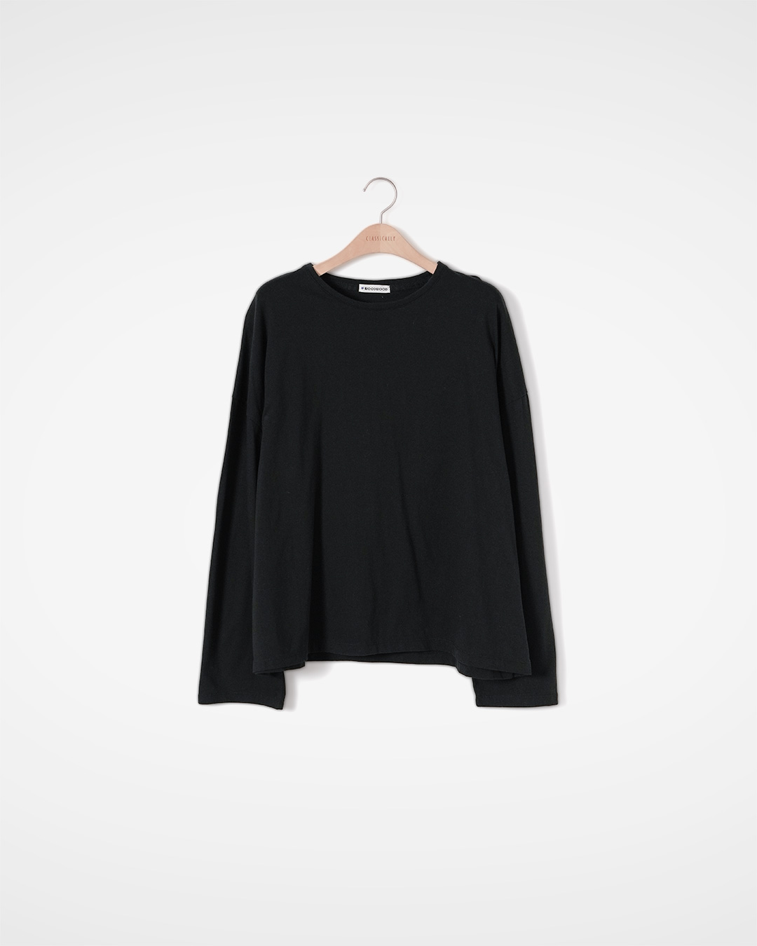 Cotton Relaxed Long Sleeve Tee 상품 사진