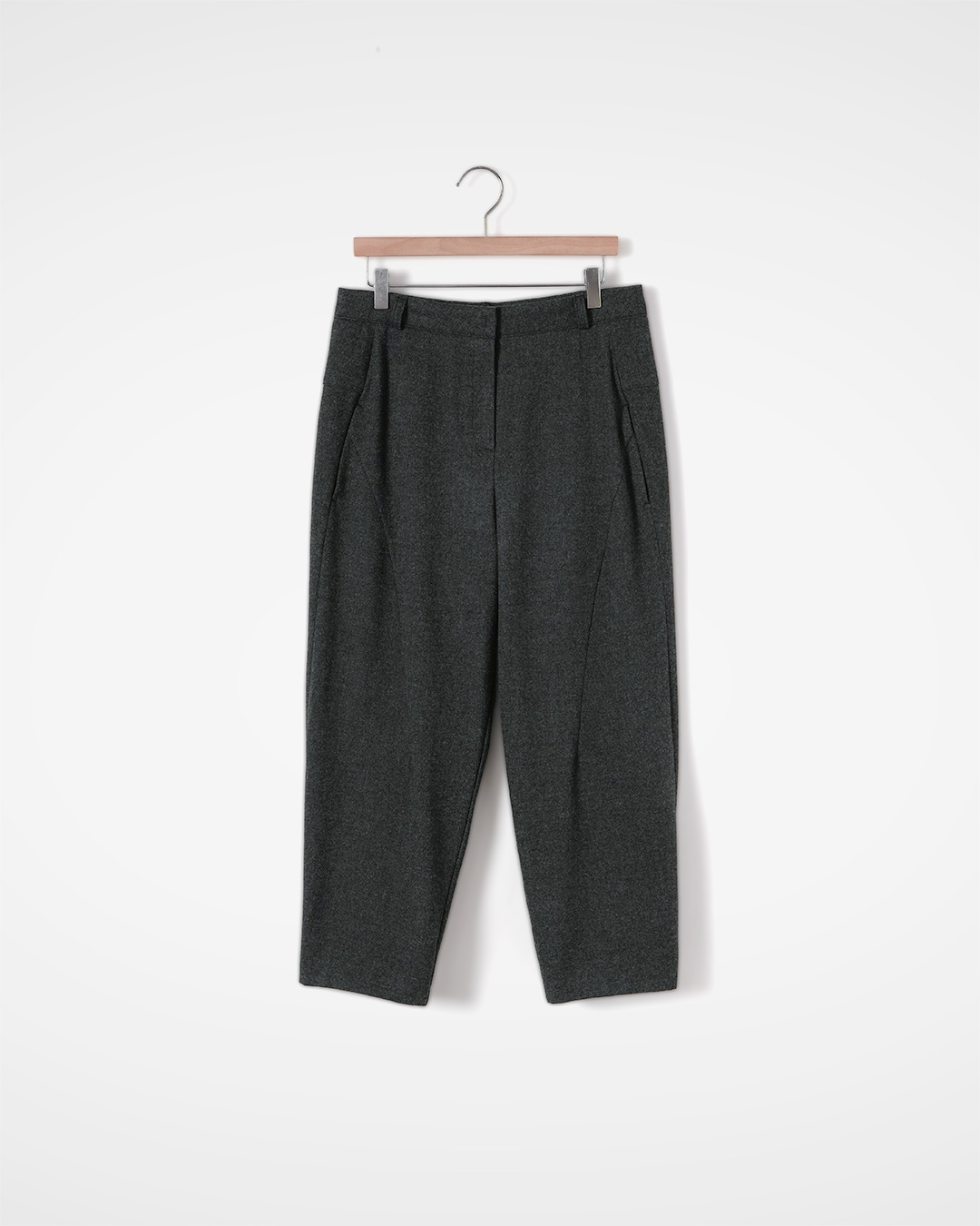 Brushed Cropped Tapered Pants 상품 사진