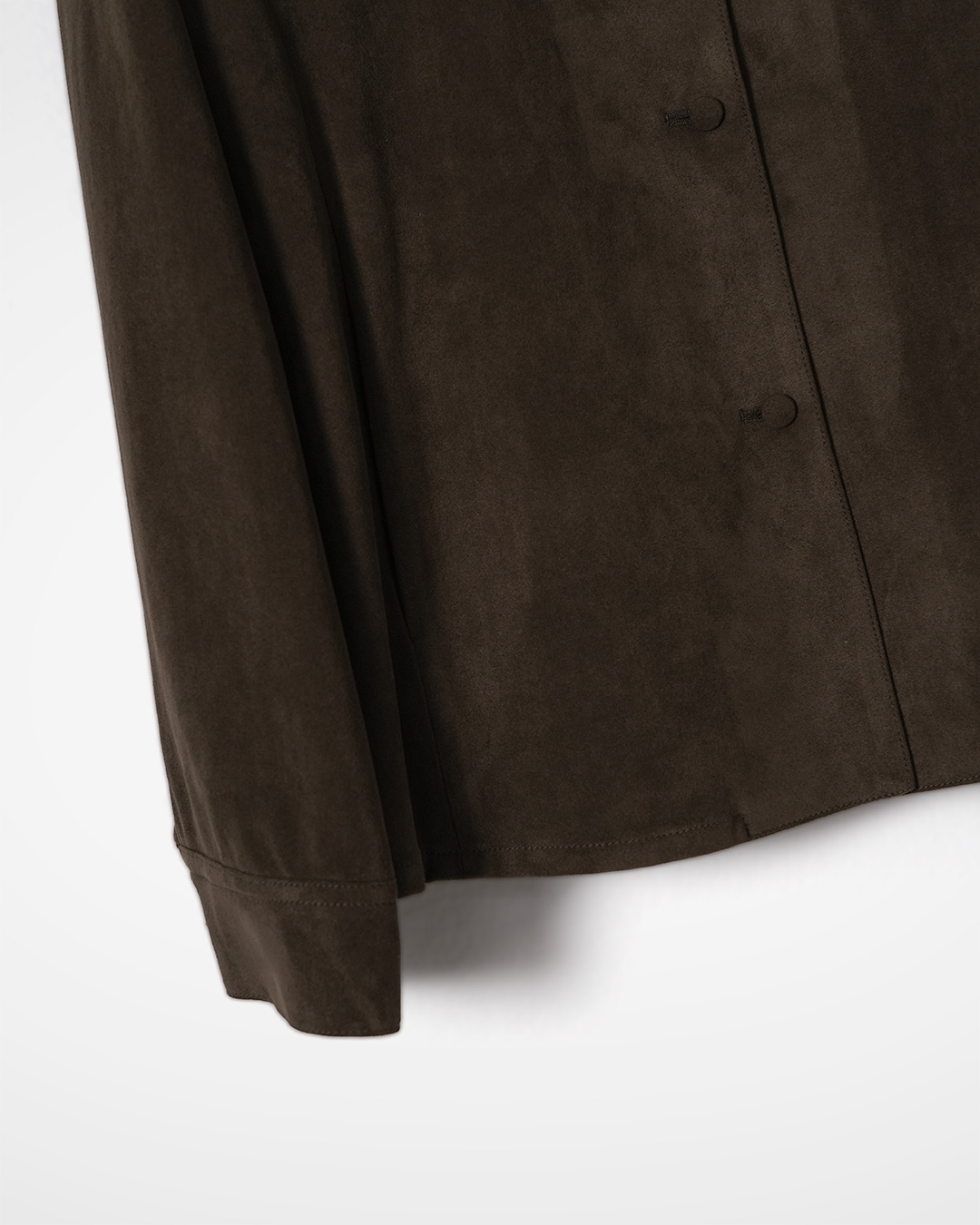 Faux Suede Gathered Jacket 상품 사진